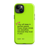 iPhone Case - Isaiah 26:3