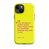 iPhone Case - Isaiah 26:3