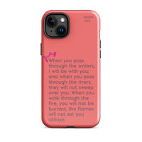 iPhone Case - Isaiah 43:2