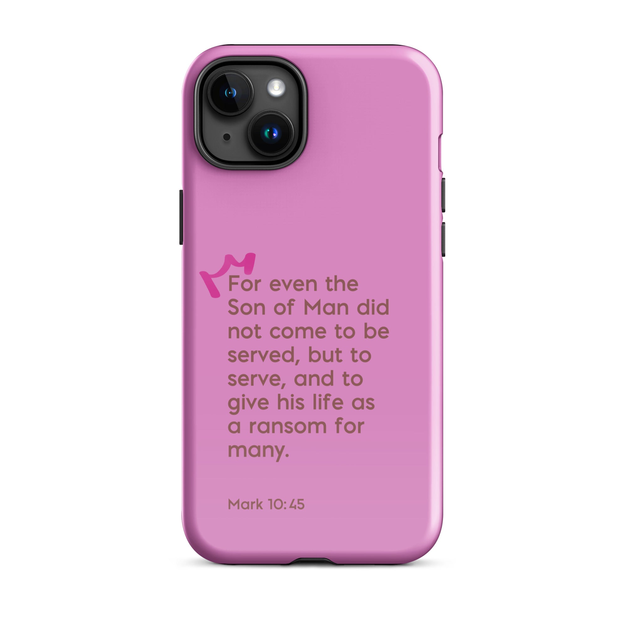 iPhone Case - Mark 18:45