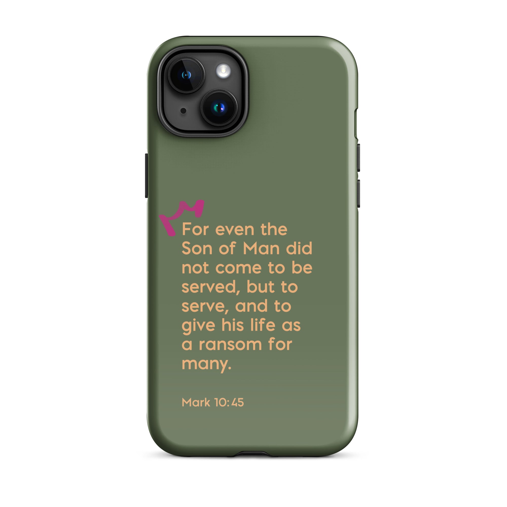 iPhone Case - Mark 18:45