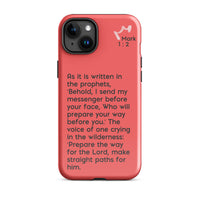 iPhone Case - Mark 1:2-3