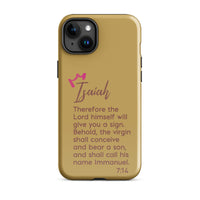 iPhone Case - Isaiah 7:34