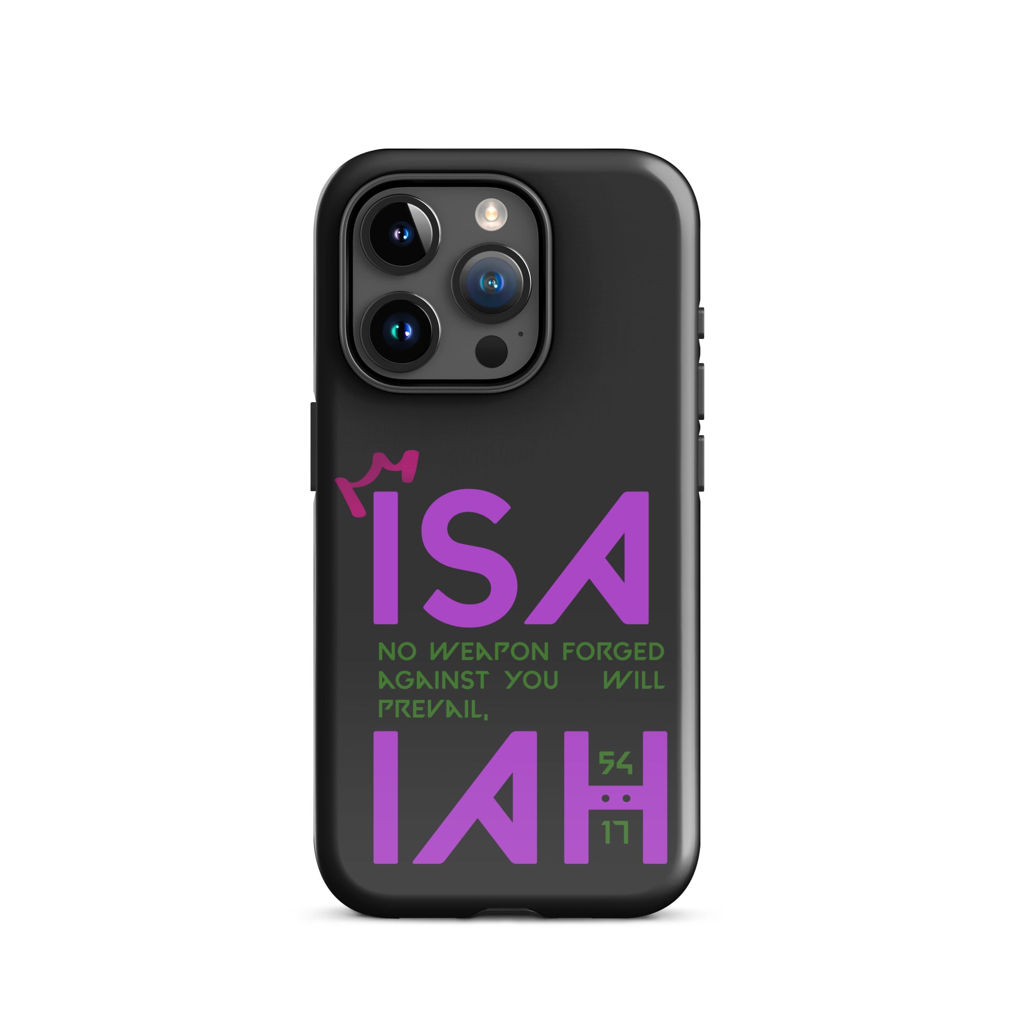 iPhone Case - Isaiah 54:17