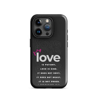 iPhone case - 1 Corinthians 13:4