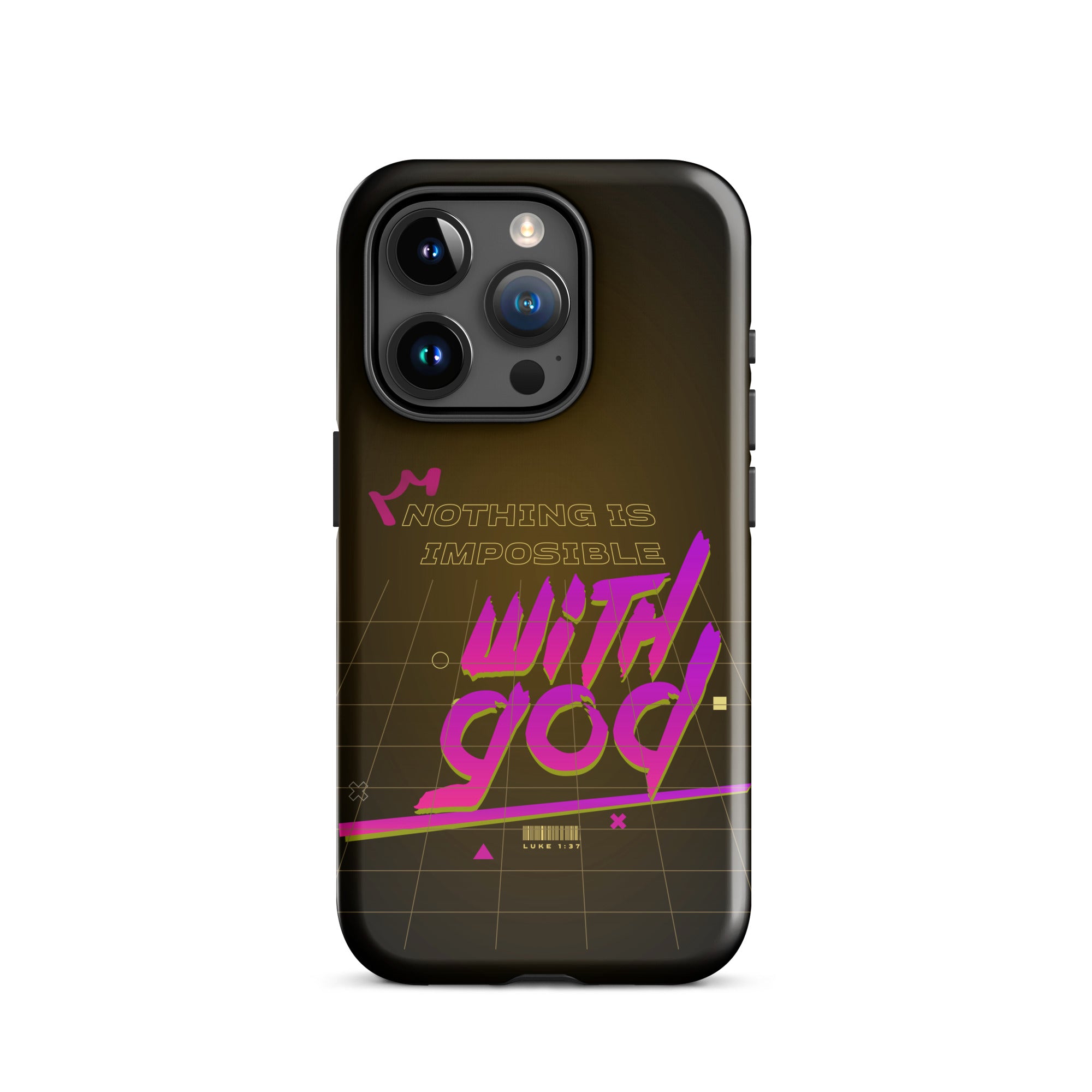 iPhone Case - Luke 1:37