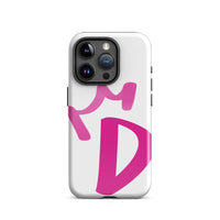 iPhone Case White - Letter D