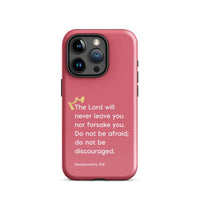 iPhone Case - Deuteronomy 31:8