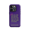 iPhone Case - Deuteronomy 10:20