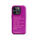 iPhone Case - Proverbs 3:3