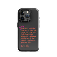 iPhone Case - John 3:16