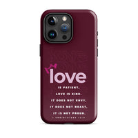 iPhone Case - 1 Corinthians 13:4