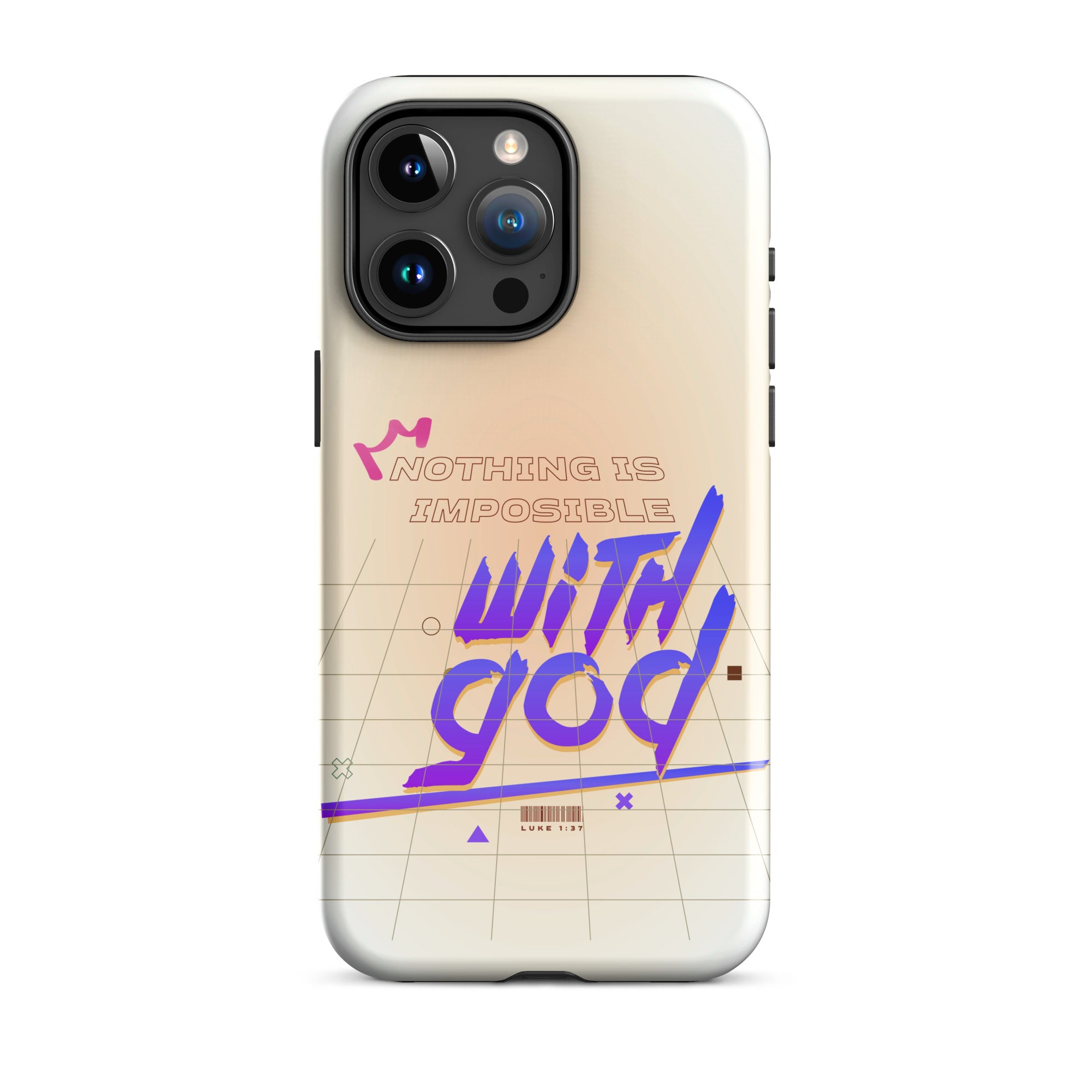 iPhone Case - Luke 1:37