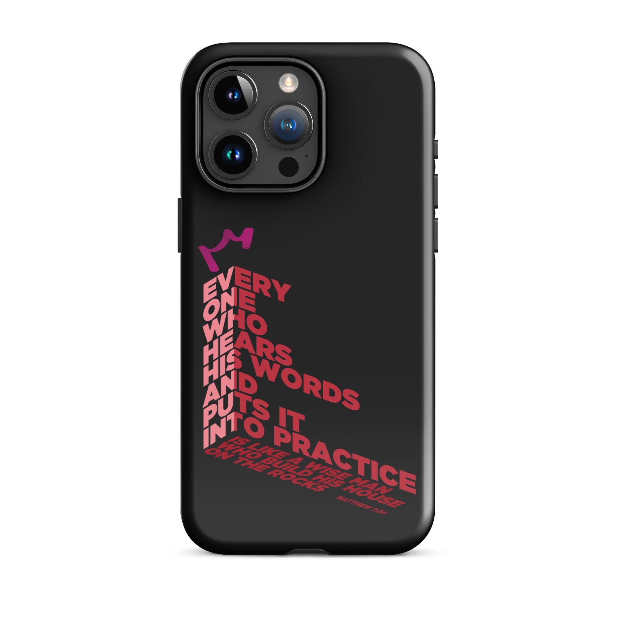 iPhone Case - Matthew 7:24