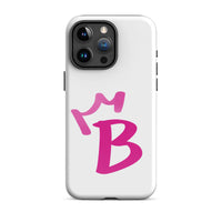 iPhone Case White - Letter B