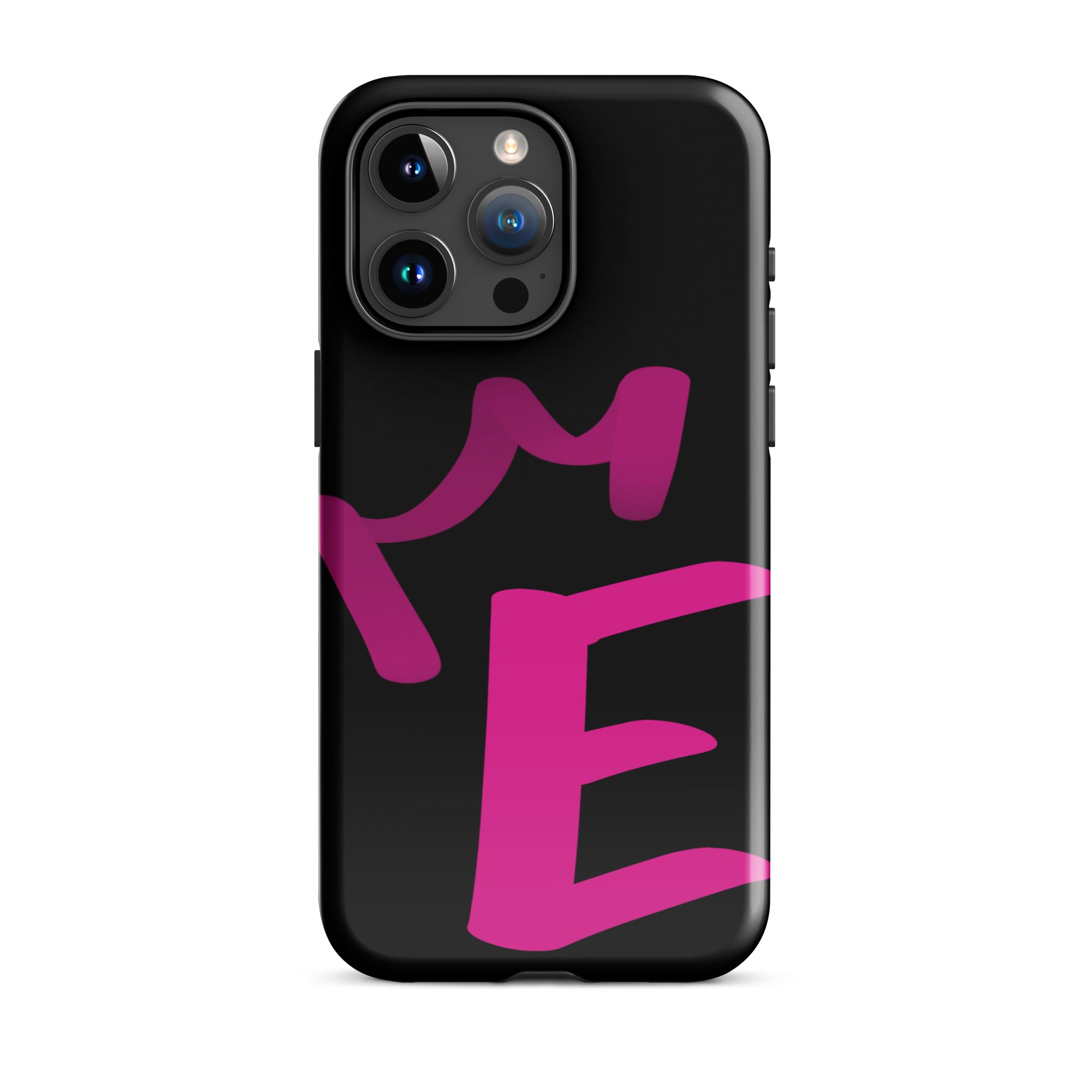 iPhone Case Black - Letter E