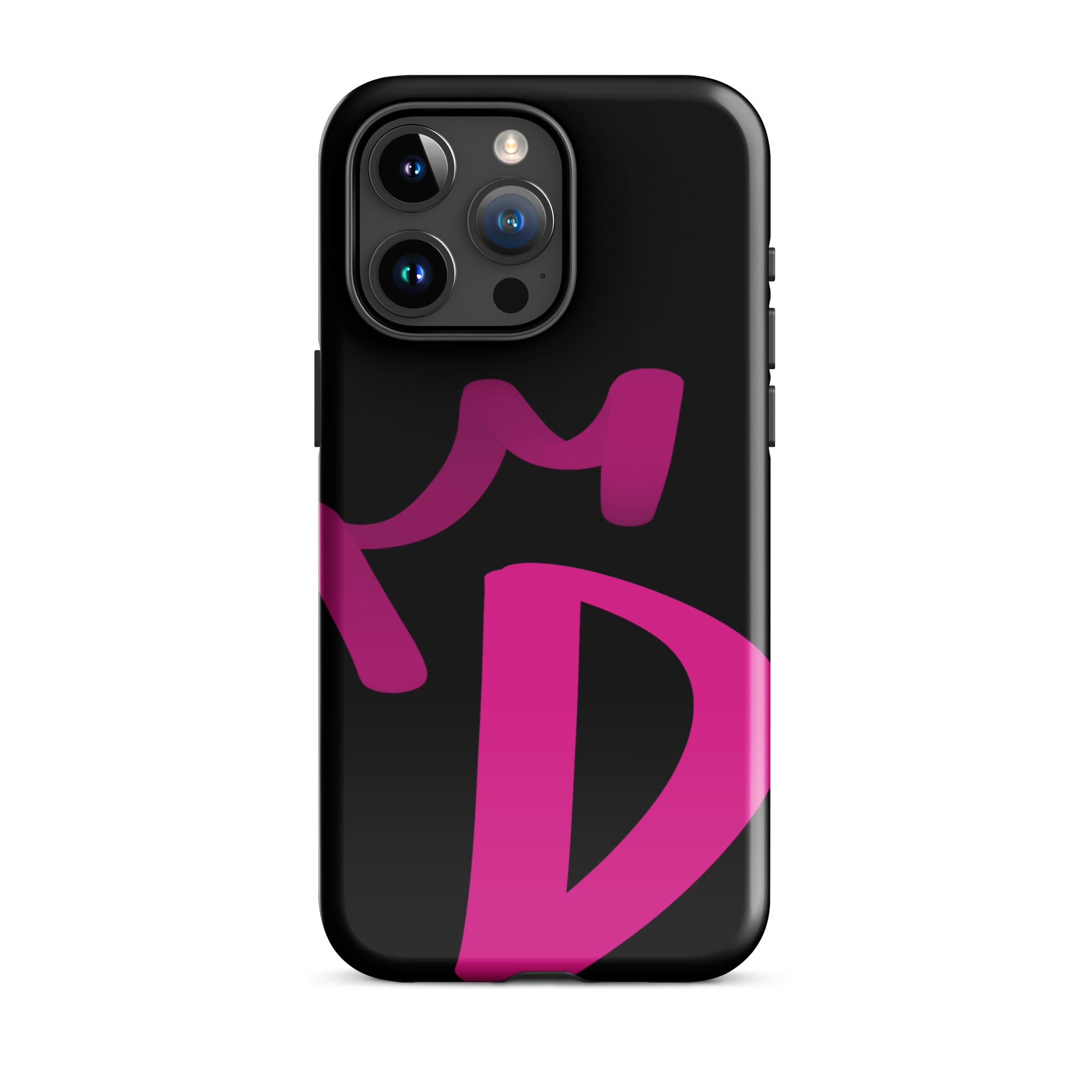 iPhone Case Black - Letter D