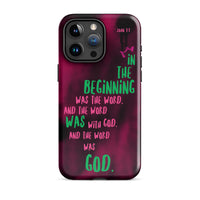 iPhone case - John 1:1