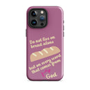 iPhone Case - Deuteronomy 8:3