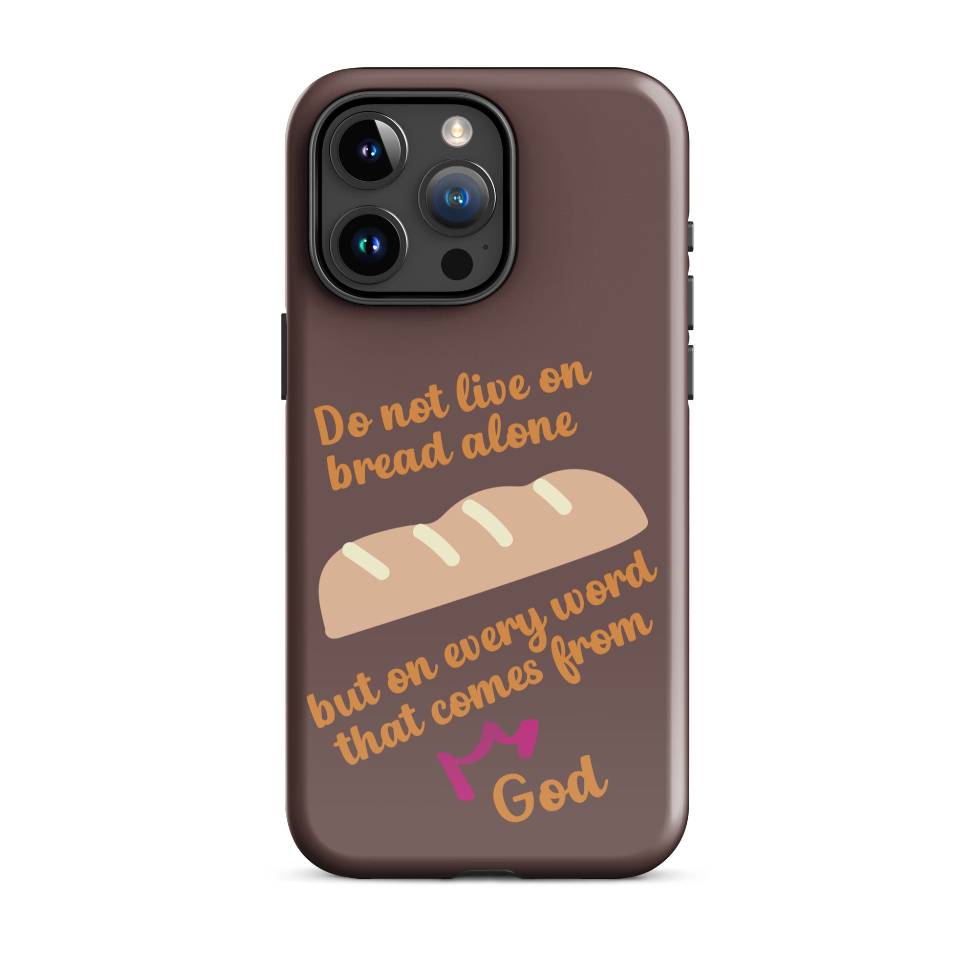 iPhone Case - Deuteronomy 8:3