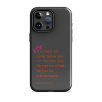 iPhone Case - Deuteronomy 31:8