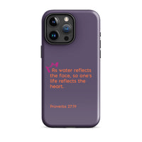 iPhone Case - Proverbs 27:19