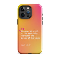 iPhone Case - Isaiah 40:29