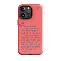 iPhone Case - Isaiah 43:2