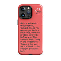 iPhone Case - Mark 1:2-3