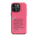 iPhone Case - John 1:12