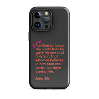 iPhone Case - John 3:16