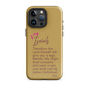 iPhone Case - Isaiah 7:34