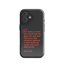 iPhone Case - John 3:16