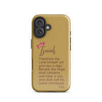 iPhone Case - Isaiah 7:34