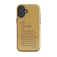 iPhone Case - Isaiah 7:34