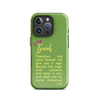 iPhone Case - Isaiah 7:34