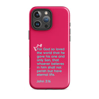 iPhone Case - John 3:16