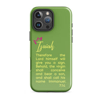 iPhone Case - Isaiah 7:34