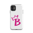 iPhone Case White - Letter B