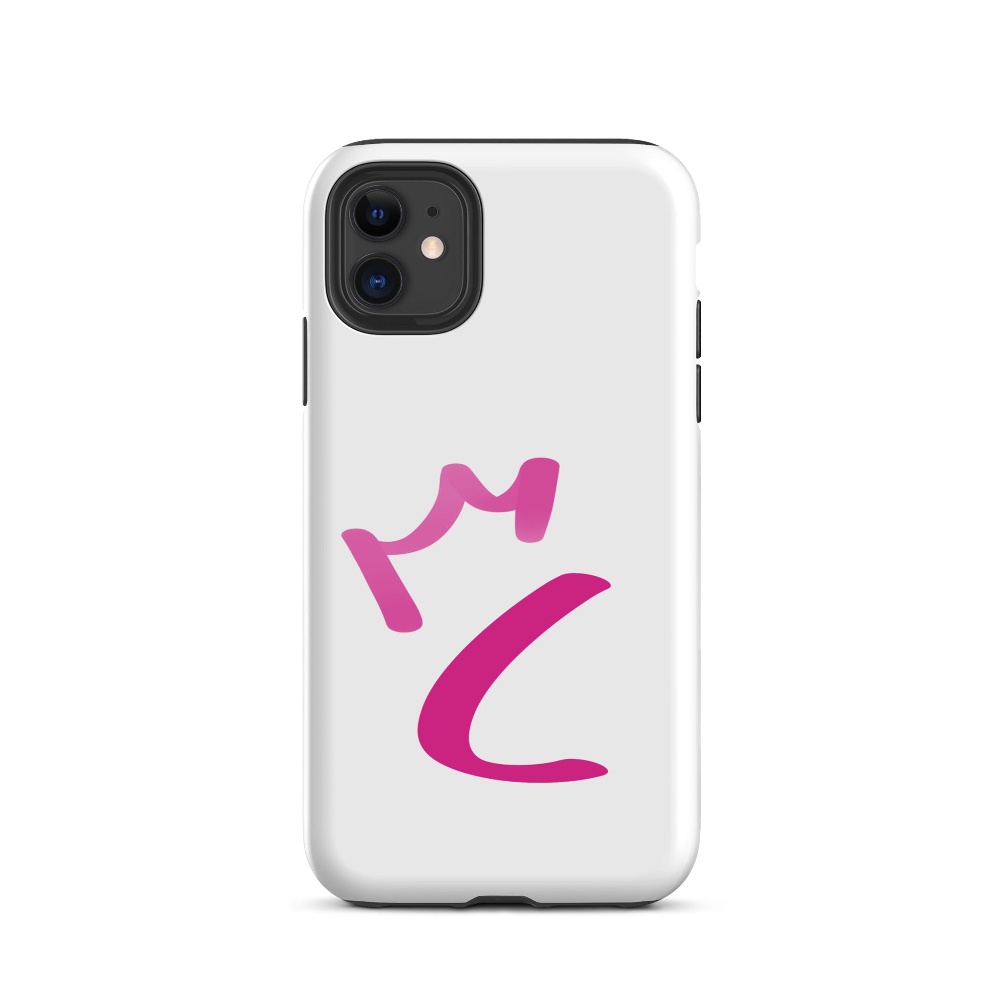 iPhone Case White - Letter C