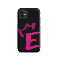 iPhone Case Black - Letter E