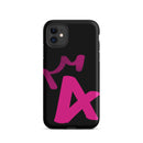 iPhone Case Black - Letter A