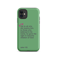 iPhone Case - John 1:12