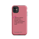 iPhone Case - Proverbs 27:3