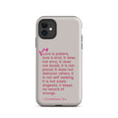 iPhone Case - 1 Corinthians 13:4