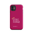 iPhone Case - Proverbs 1:7