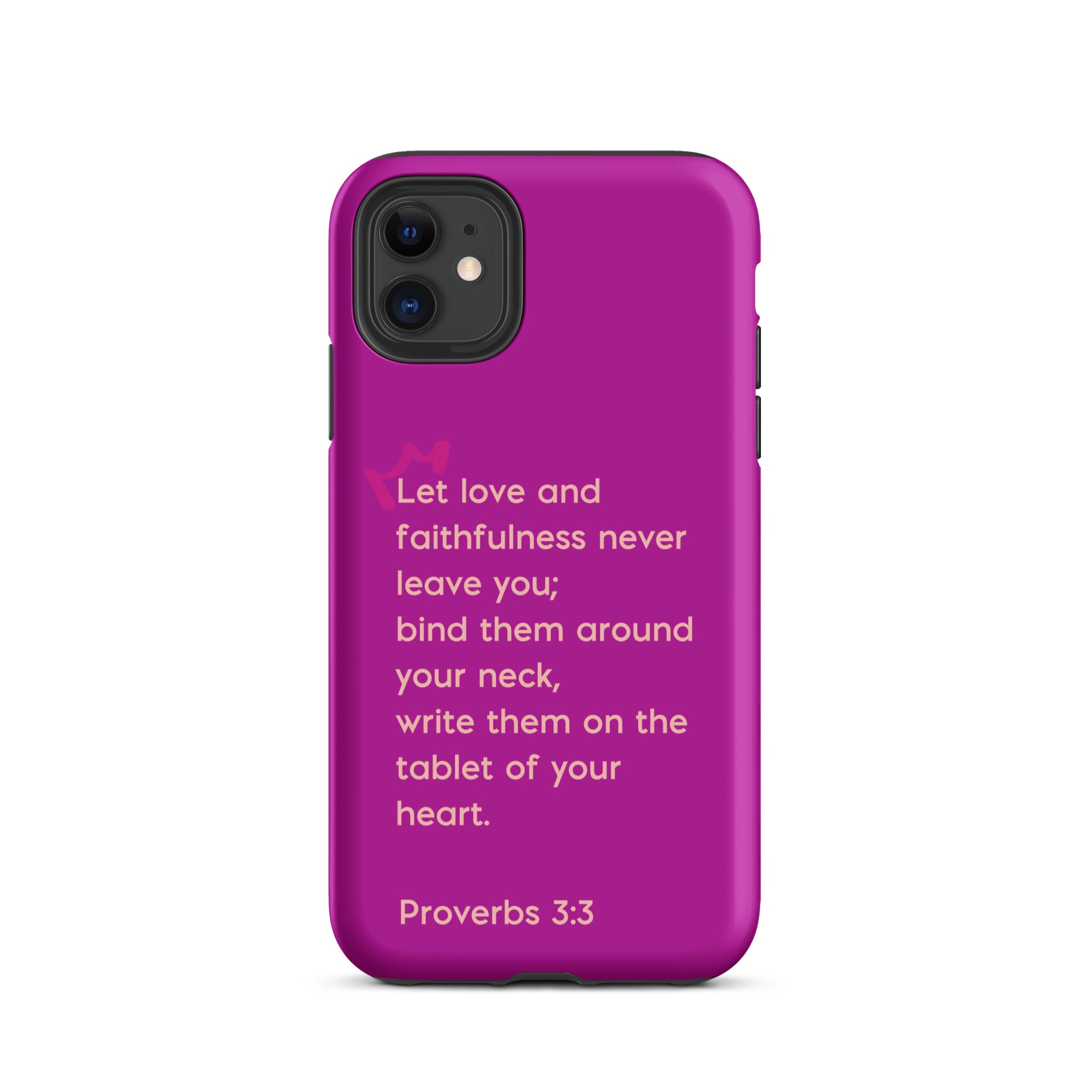 iPhone Case - Proverbs 3:3