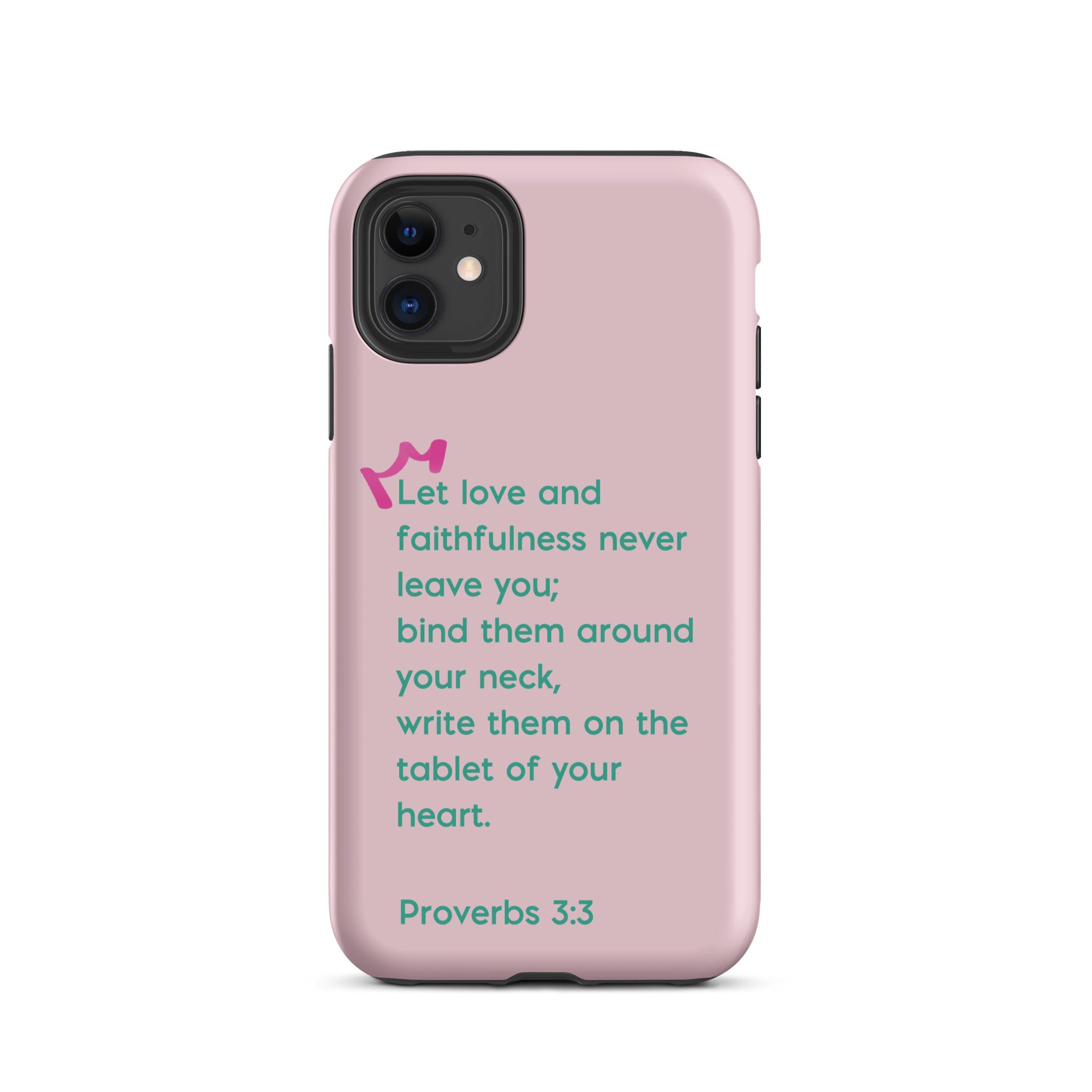 iPhone Case - Proverbs 3:3