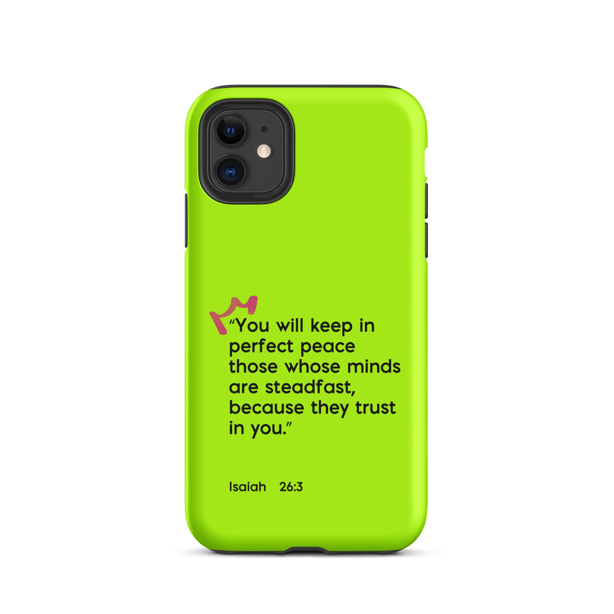 iPhone Case - Isaiah 26:3