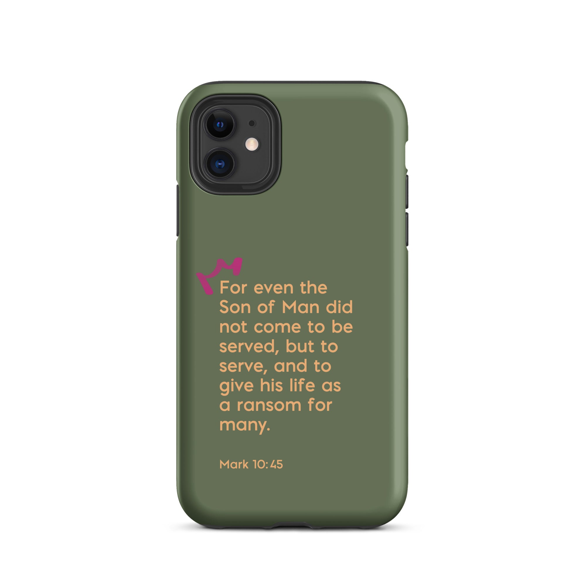 iPhone Case - Mark 18:45